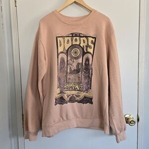 The Doors Sweatshirt Women's XL Orange